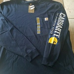 NWT Men's Carhartt Long Sleeve T-shirt